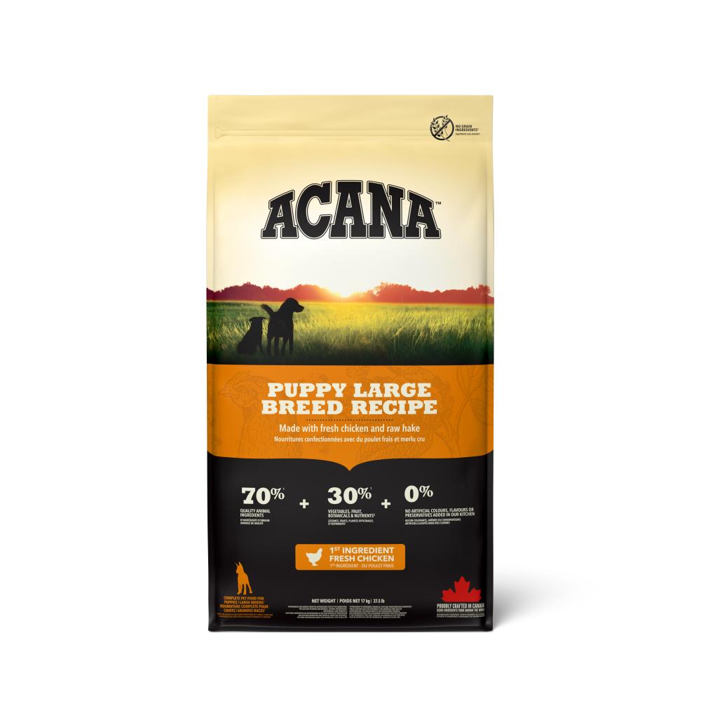 Acana Dog puppy large breed 17kg