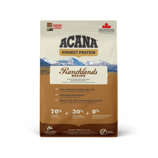 Acana Highest Protein Dog ranchlands 2kg