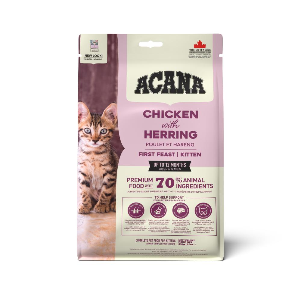 Acana Cat kitten first feast chicken & herring 340gr