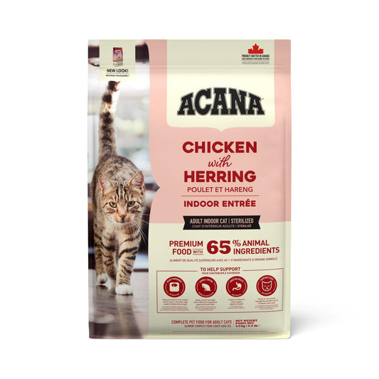 Acana Cat indoor entrée chicken & herring 4,5kg