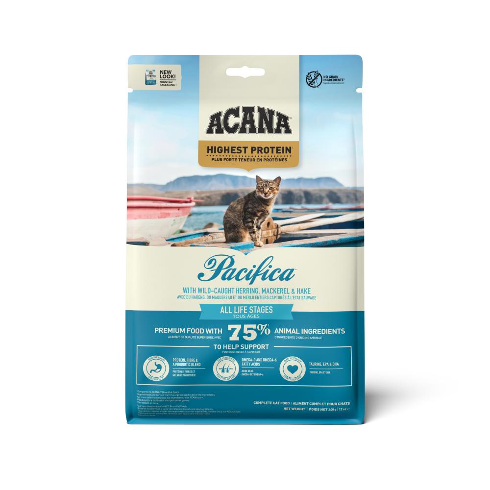 Acana Highest Protein Cat pacifica herring, mackerel & hake 340gr