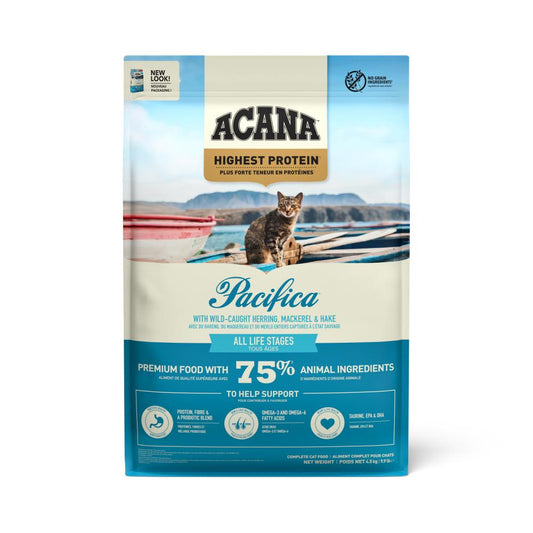 Acana Highest Protein Cat pacifica herring, mackerel & hake 4,5kg