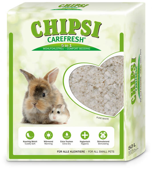 Chipsi Carefresh pure white 50ltr
