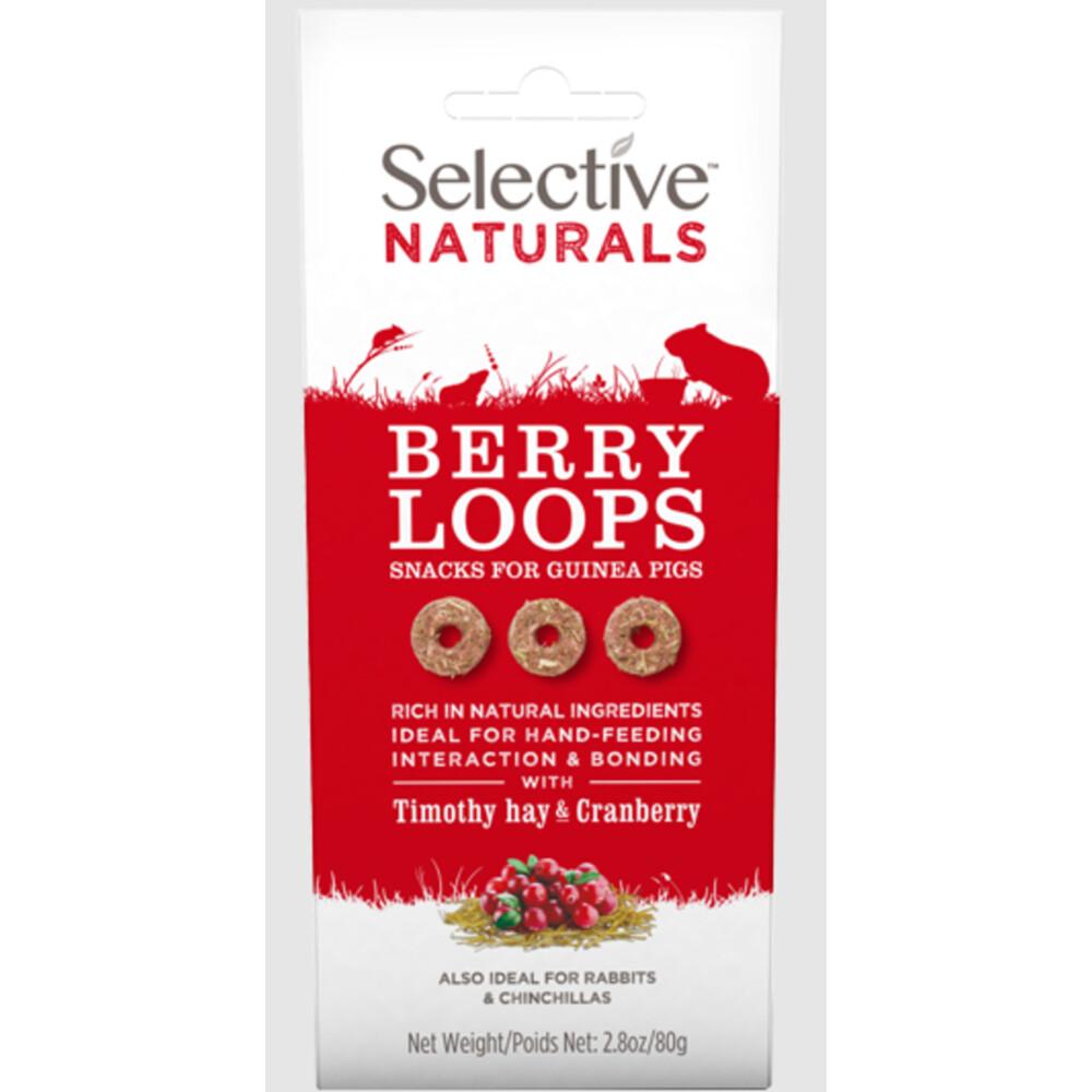 Supreme Selective naturals berry loops tim hay&cra guinea pig 80gr