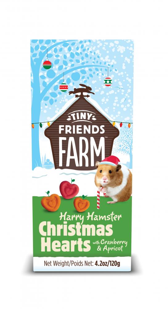 Tiny Friends Farm harry christmas hrts cranb&apr 120gr