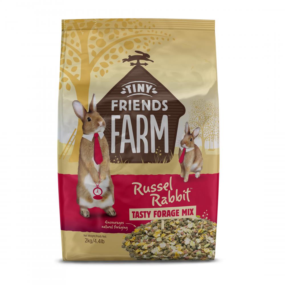 Tiny Friends Farm russel rabbit tasty forage mix 2kg