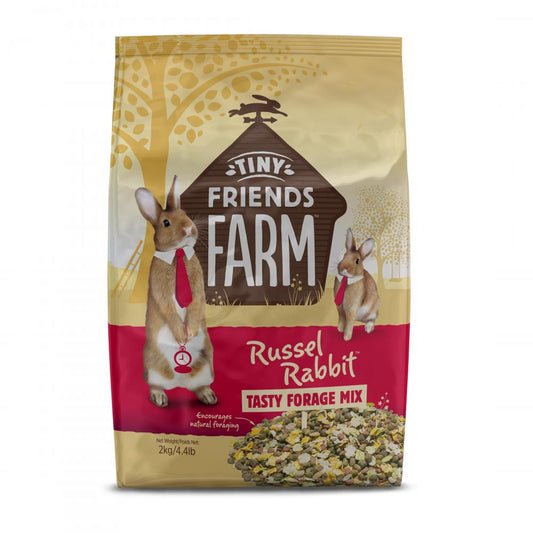 Tiny Friends Farm russel rabbit tasty forage mix 2kg