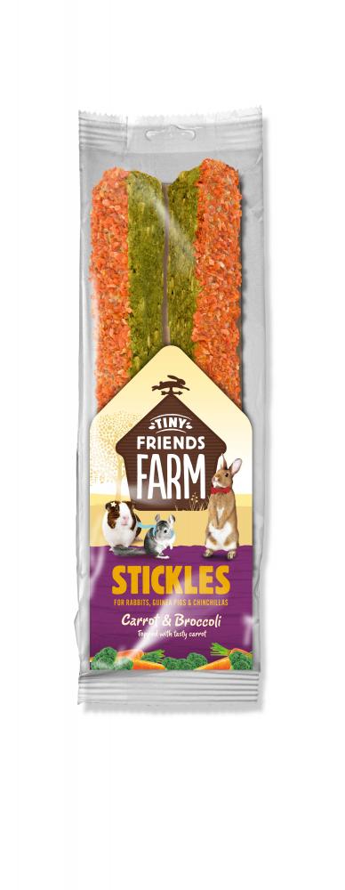 Tiny Friends Farm carrot&broccoli stickle 100gr