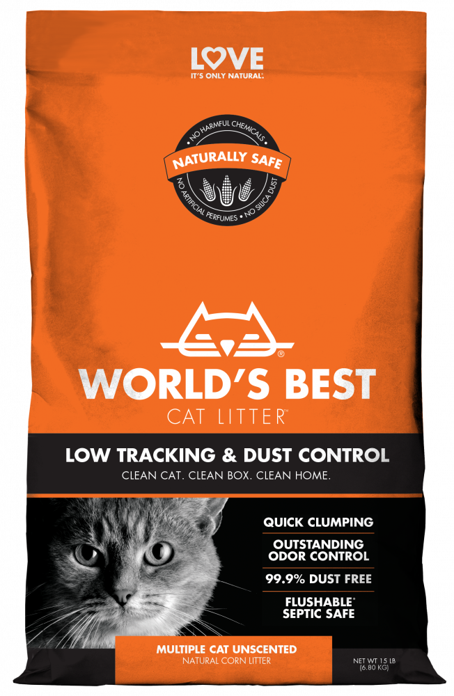 World's Best Cat Litter low tracking & dust control 6,8kg