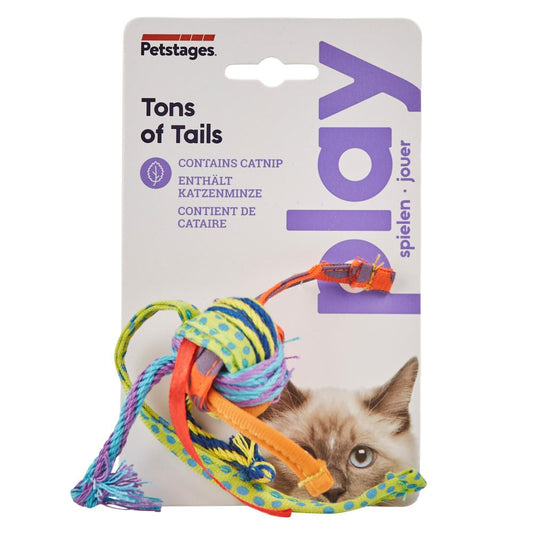 Petstages cat catnip tons of tails multi 1st