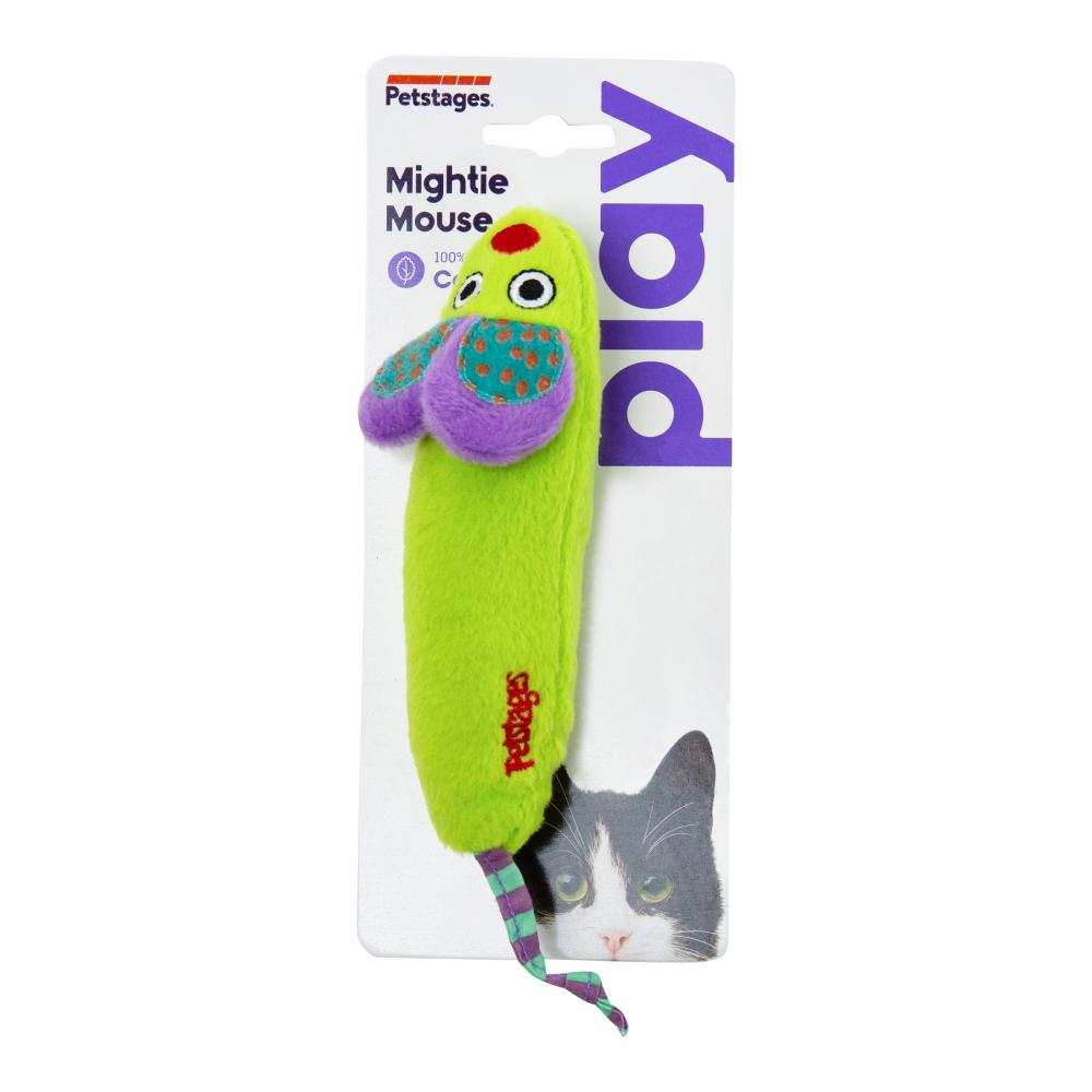 Petstages cat green magic mightie mouse green 1st