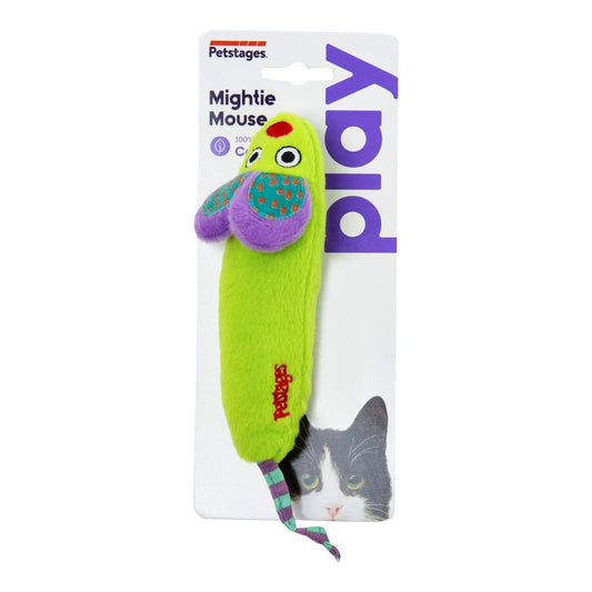 Petstages cat green magic mightie mouse green 1st