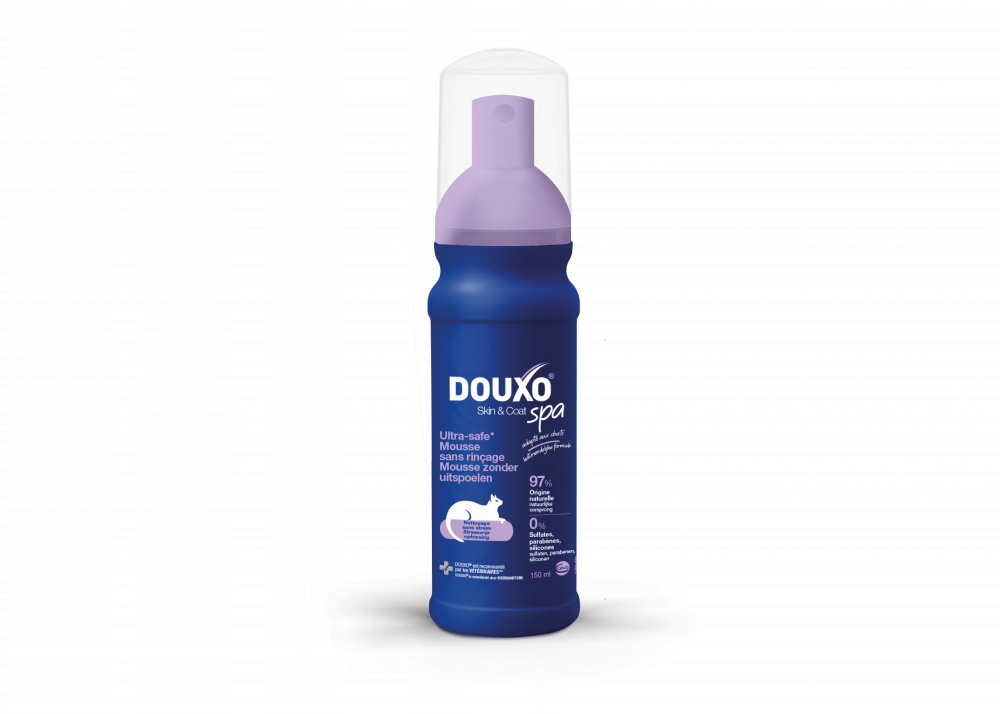 DOUXO SPA mousse zonder uitspoelen kat 150ml