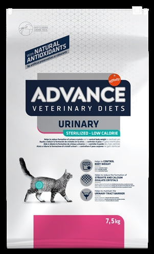 Advance Veterinary Diet Cat Urinary Sterilized Minder Calorieën