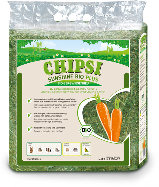 Chipsi Sunshine Bio Plus weidehooi wortel 600gr