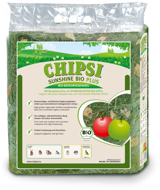 Chipsi Sunshine Bio Plus weidehooi appel 600gr