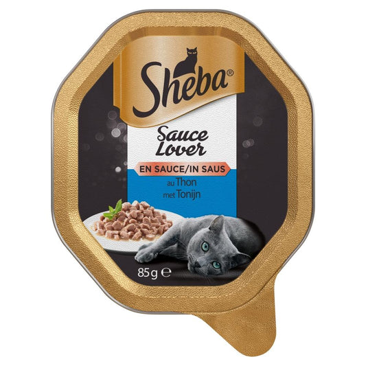 Sheba Sauce Lover alu saus tonijn 85gr