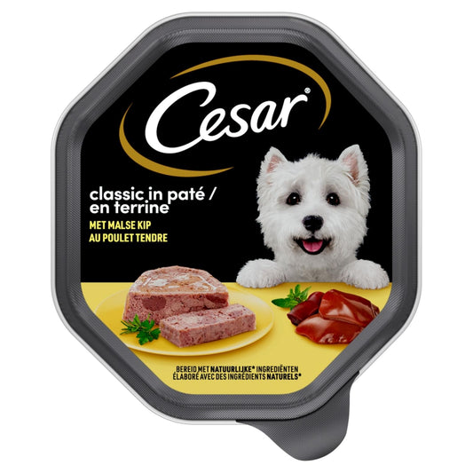 Cesar Classic alu kuipje paté malse kip 150gr