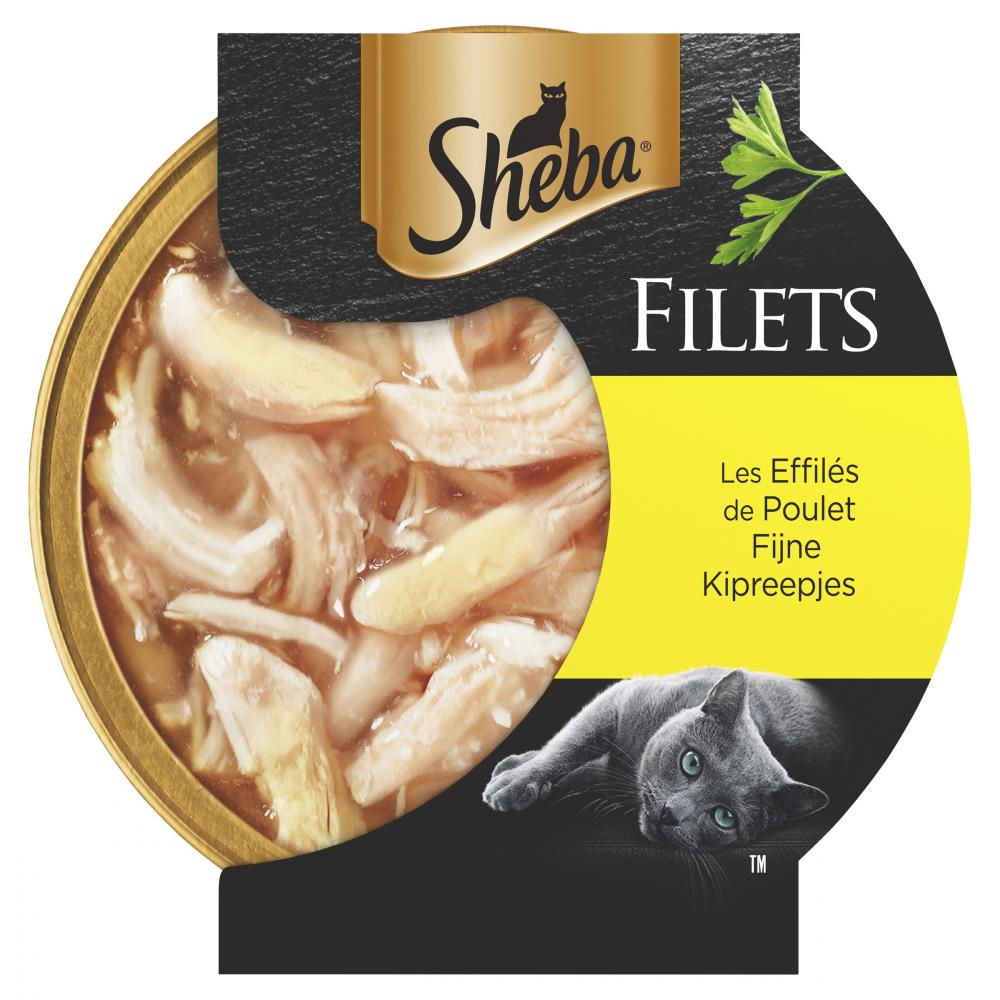 Sheba filets kipfilet stukjes saus 60gr