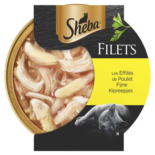Sheba filets kipfilet stukjes saus 60gr