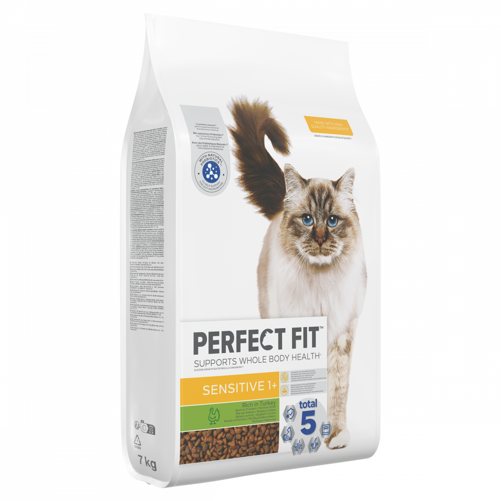 Perfect Fit droog adult sensitive kalkoen 7kg
