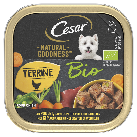 Cesar Natural Goodness alu paté kip bio 100gr