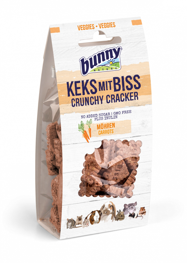 Bunny crunchy cracker carrots 50gr