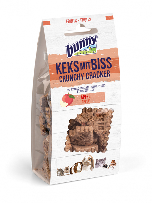 Bunny crunchy cracker apple 50gr