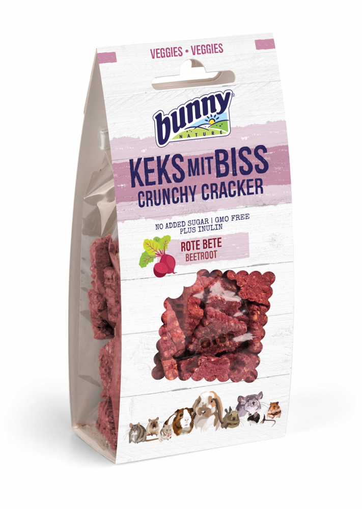 Bunny crunchy cracker beetroot 50gr