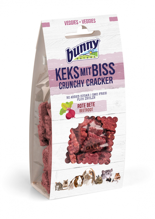 Bunny crunchy cracker beetroot 50gr