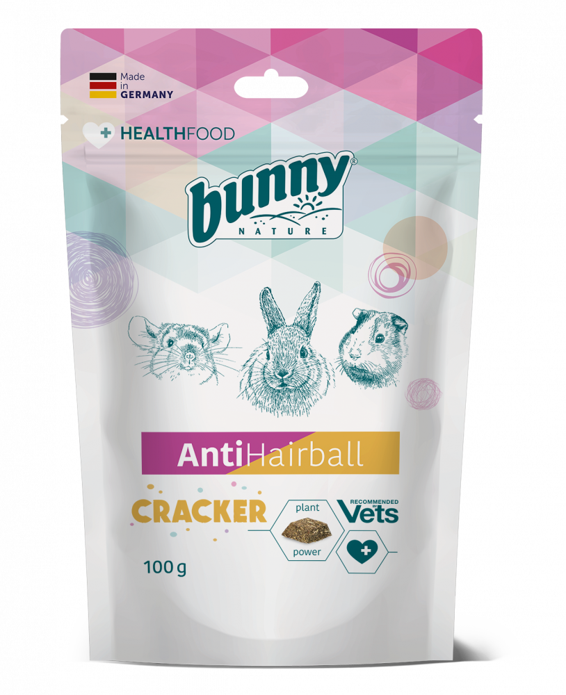 Bunny antihairball cracker 100gr