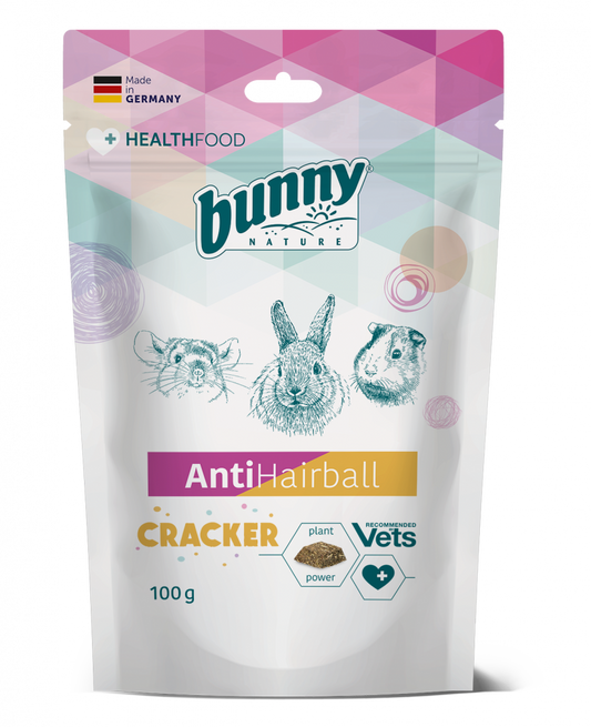 Bunny antihairball cracker 100gr