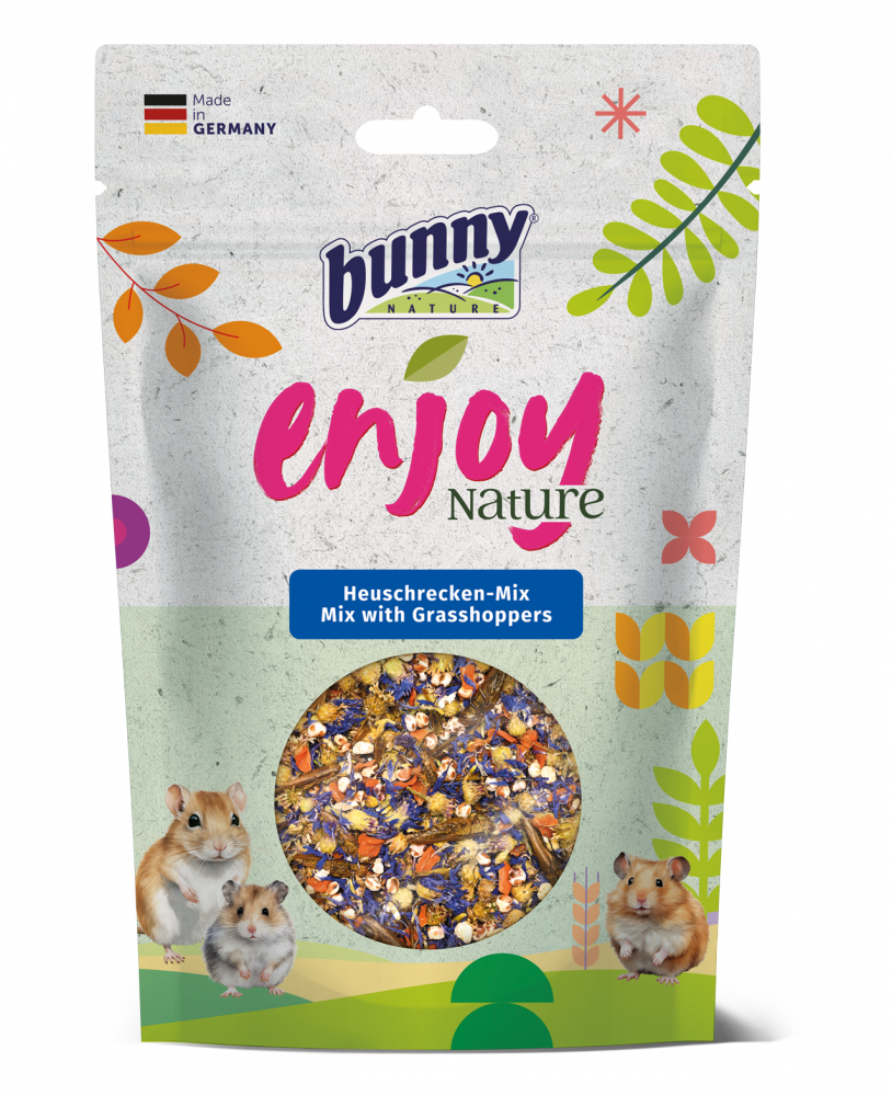 Bunny Enjoy Nature mix grasshoppers 50gr