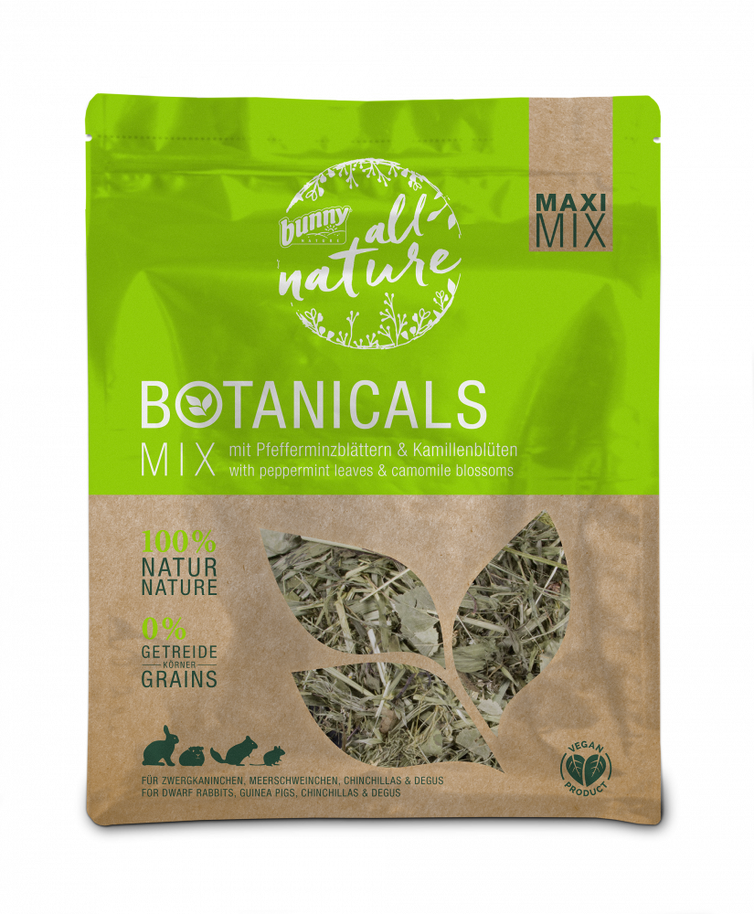 Bunny Botanicals max peppermint leaves&camomile blossoms 400gr