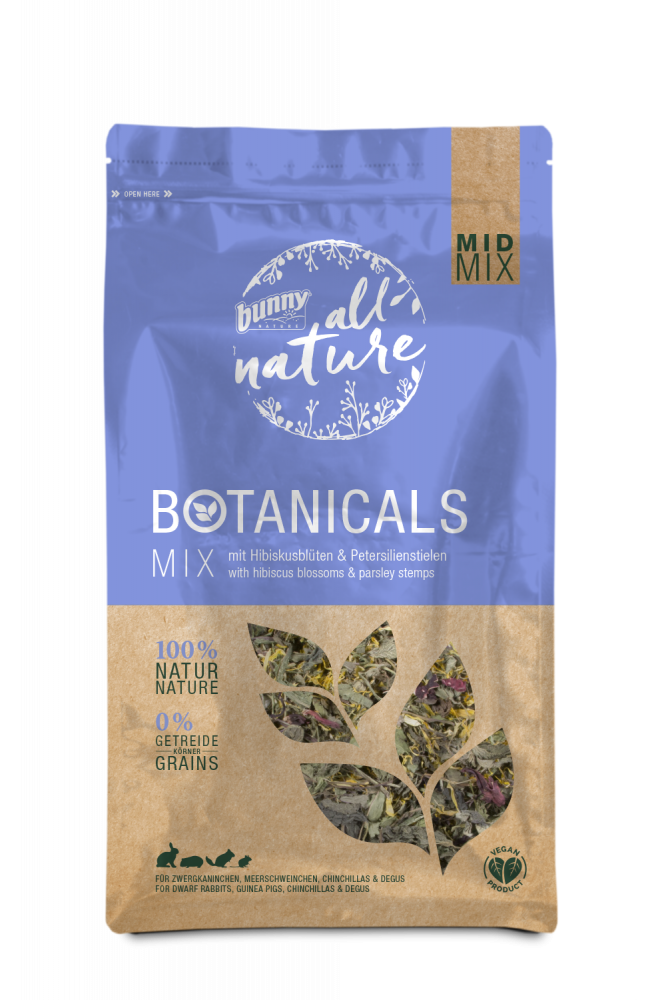 Bunny Botanicals mid hibiscus blossoms&parsley stems 150gr