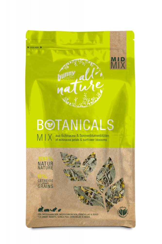 Bunny Botanicals mid echinacea petals&sunflower blossoms 140gr