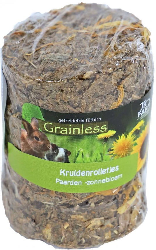 JR Farm grainless paarden -en zonnebloem rol 70gr
