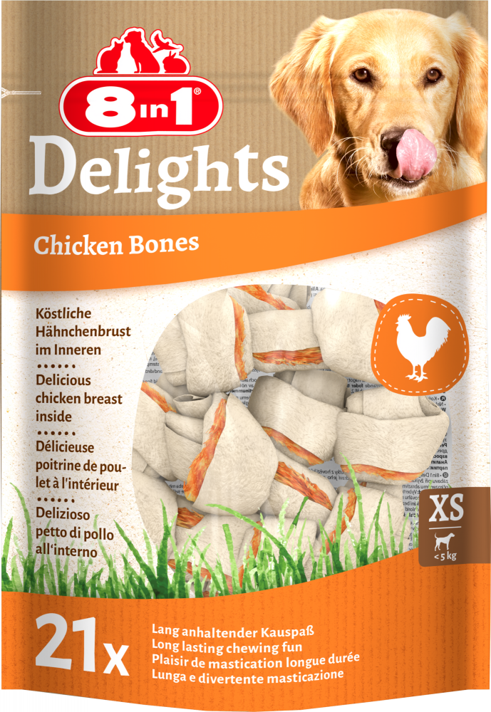 8in1 Delights chicken bones XS 21st