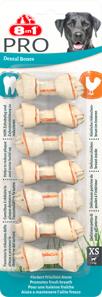 8in1 Delights pro dental bones XS 7st