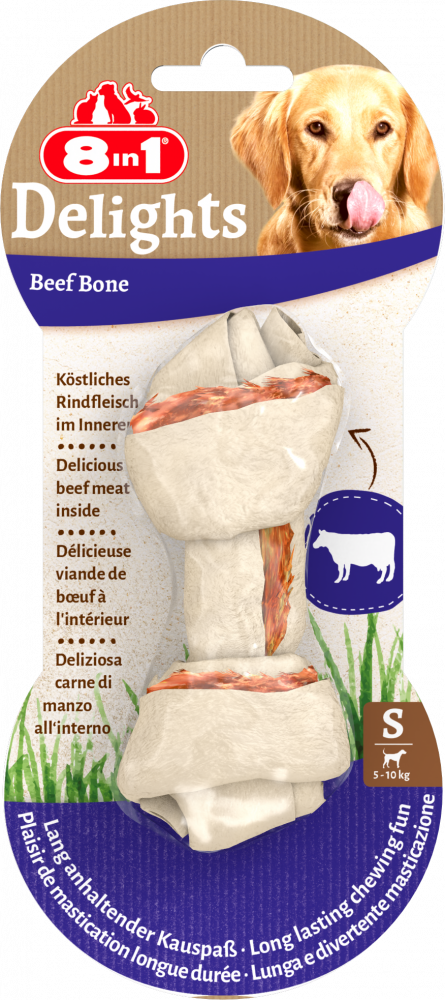 8in1 Delights beef bones S 1st