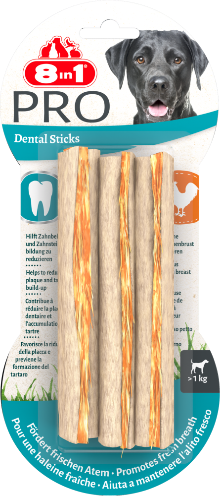 8in1 Delights pro dental sticks 3st