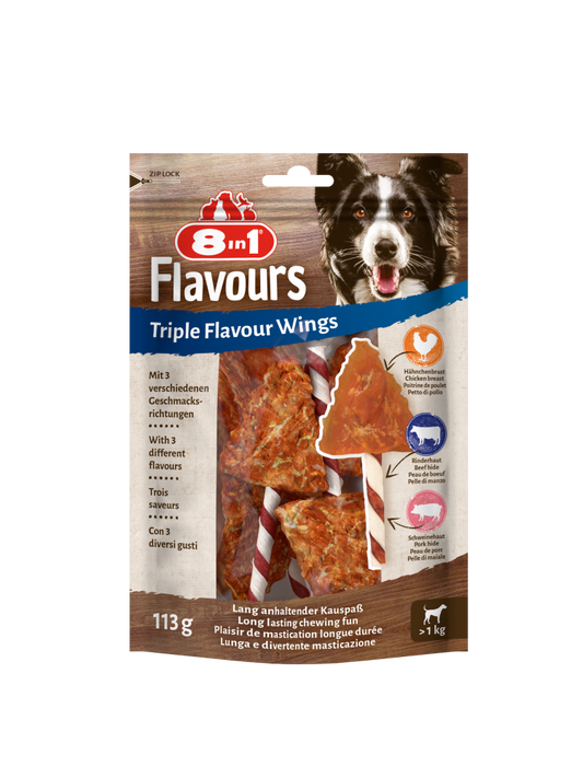 8in1 Triple Flavour wings 6st