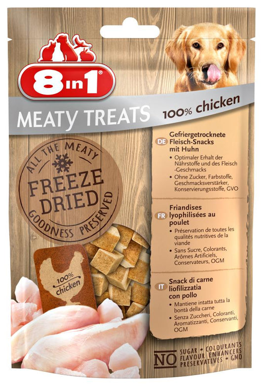 8in1 Meaty Treats chicken 50gr