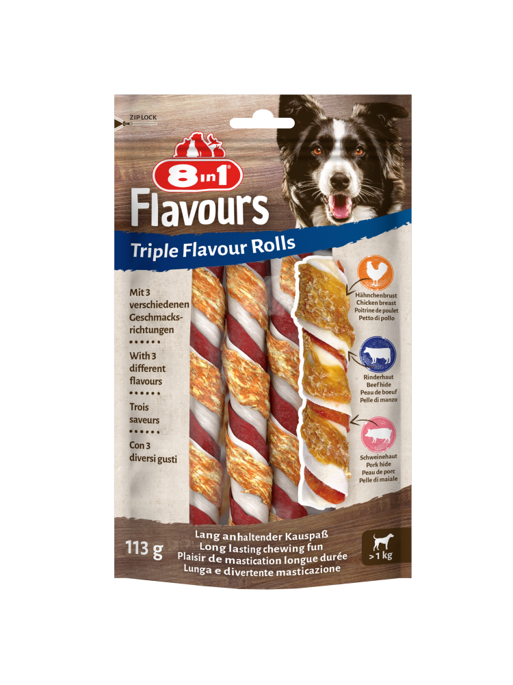 8in1 Triple Flavour rolls 3st