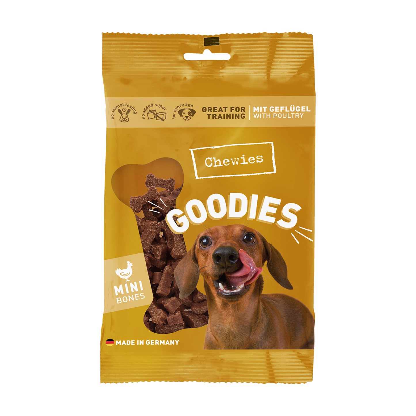 Chewies goodies mini gevogelte 125gr