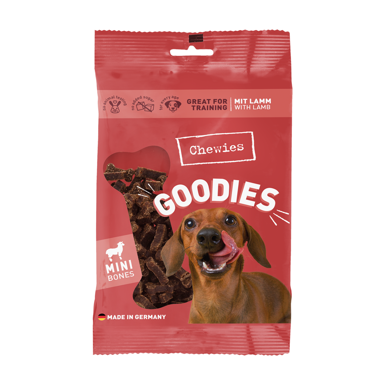 Chewies goodies mini lam 125gr