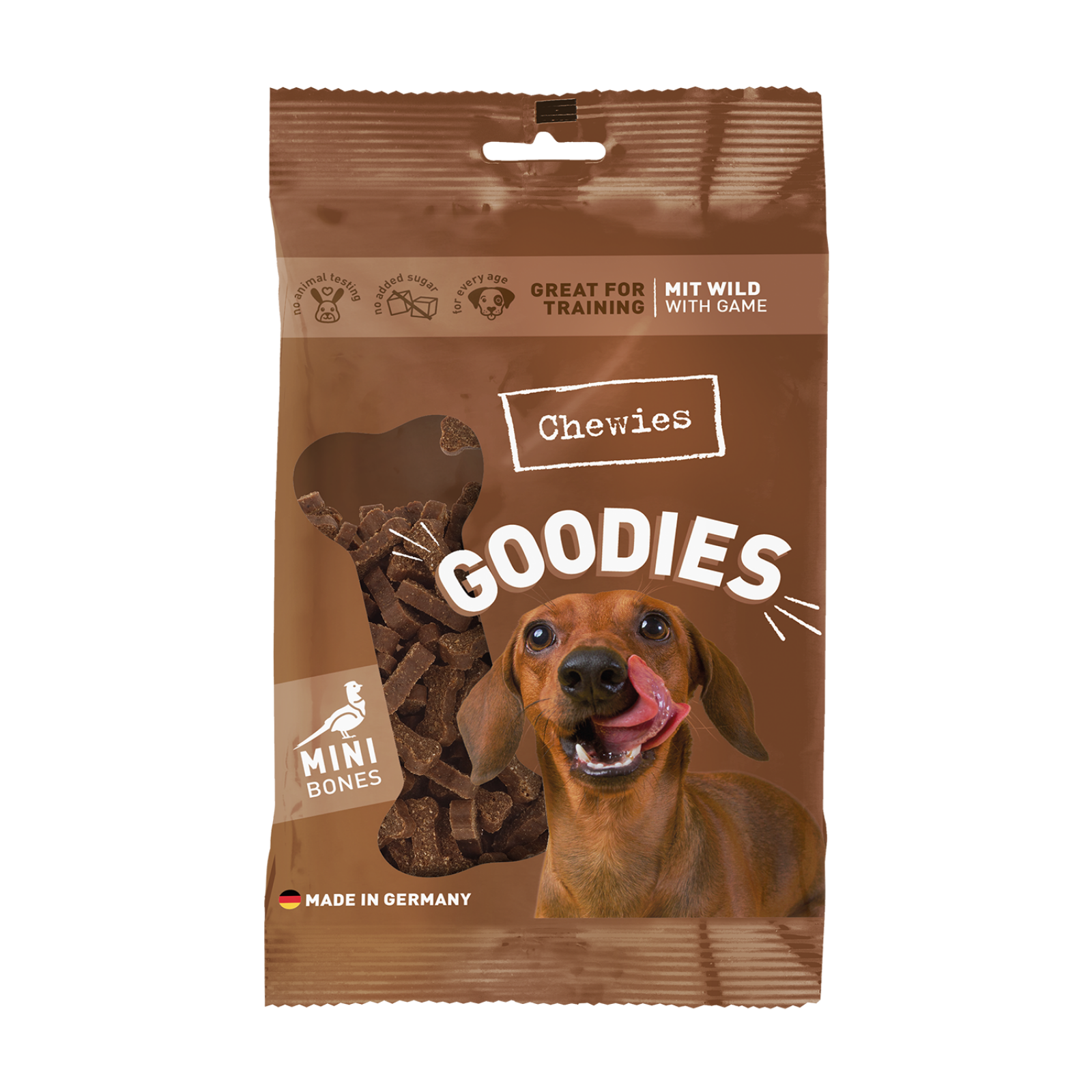 Chewies goodies mini wild 125gr
