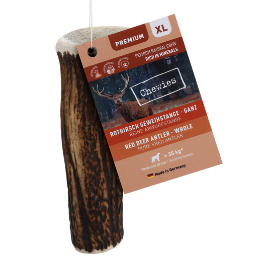 Chewies edelhertengewei heel XL tussen 160gr-250gr 1st