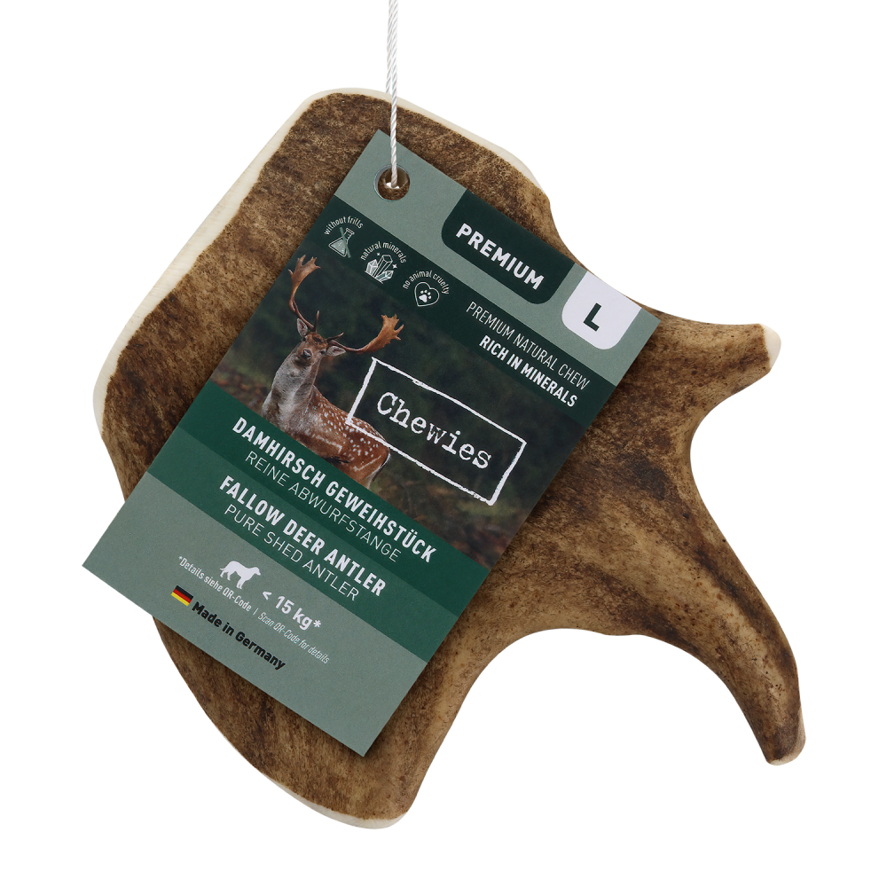 Chewies damhertengewei snack L tussen 120gr en 160gr 1st
