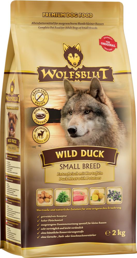 Wolfsblut adult wild duck small breed 2kg